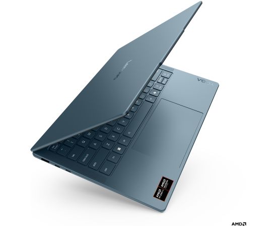 Lenovo Yoga Slim 7 14AKP10 Tidal Teal 14 " OLED WUXGA 1920 x 1200 pixels Glossy AMD Ryzen AI 5 340 16 GB Soldered LPDDR5x Solid-state drive capacity 512 GB AMD Radeon 840M Graphics Windows 11 Home 802.11be Bluetooth version 5.4 Keyboard language English K