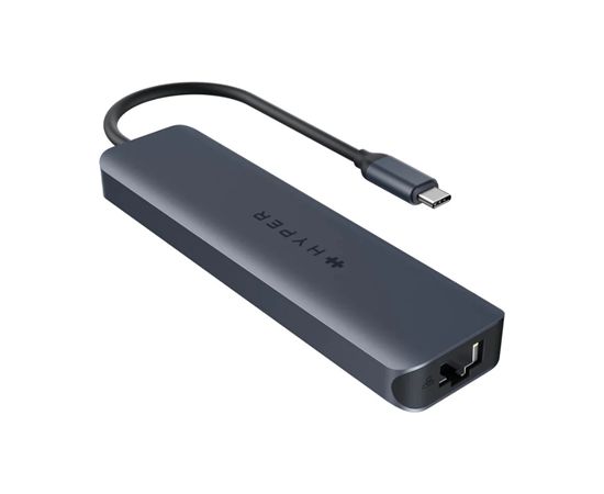 Hyper HyperDrive EcoSmart Gen.2 Universal USB-C 7-in-1 Hub w 100 W PD Power Pass-thru