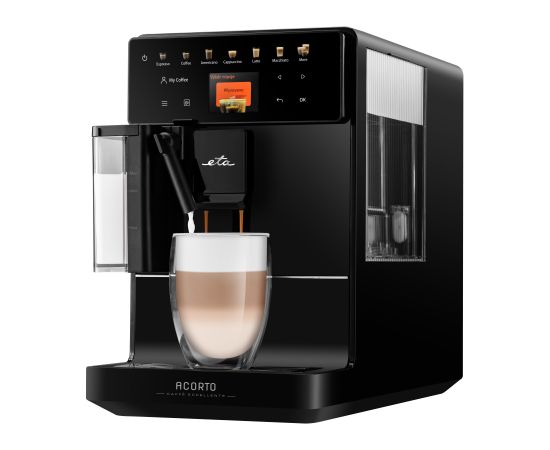 ETA Coffee Machine ETA918090000 Acorto Pump pressure 19 bar Built-in milk frother Automatic 1400 W Black Кофеварки