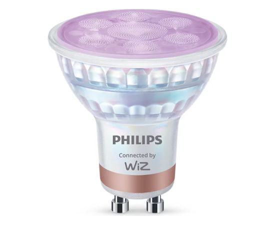 WiZ Philips Smart WiFi Spot PAR16 RGB, 3pcs GU10 4.7 W Full colour Viedās lampas un spuldzes