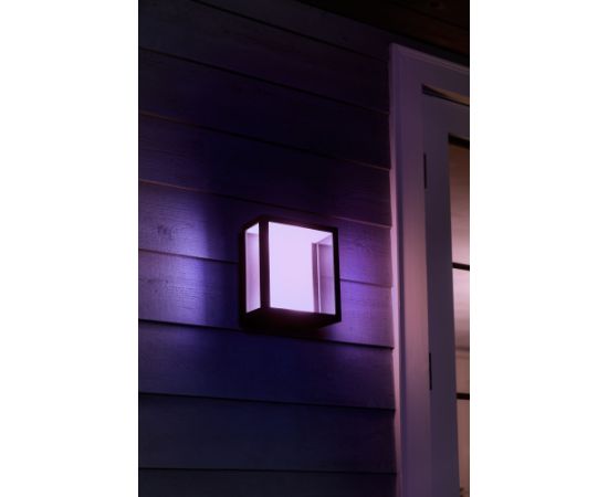 Philips Hue WCA Impress Outdoor Wall Large Lantern 8 W 2000-6500 Hue White Colour Ambiance