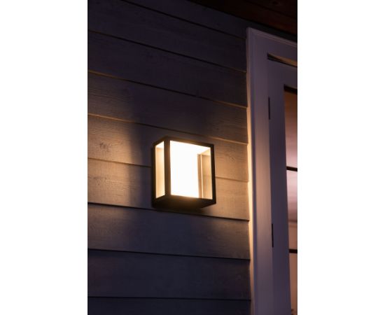 Philips Hue WCA Impress Outdoor Wall Large Lantern 8 W 2000-6500 Hue White Colour Ambiance