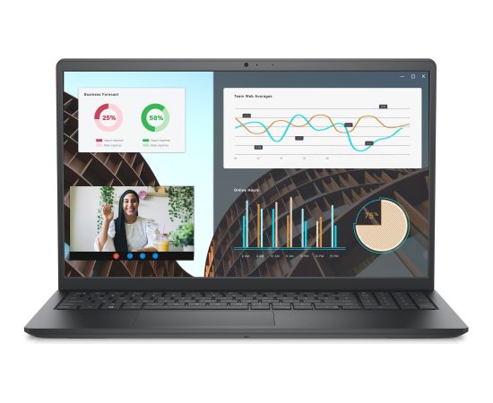 Dell Vostro 15 3530 Black 15.6 " WVA FHD 1920 x 1080 pixels 120 Hz Anti-glare Intel Core i7 i7-1355U 16 GB DDR4 Solid-state drive capacity 512 GB Intel Iris Xe Graphics Windows 11 Home 802.11ac Keyboard language English Keyboard backlit Warranty 36 month(