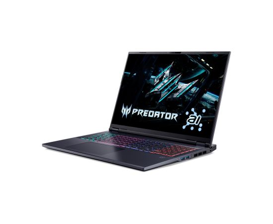 Acer Predator Helios Neo 18 AI PHN18-72-75PV Abyssal Black 18 " IPS WQXGA 2560 x 1600 pixels Intel Core U7 255HX 32 GB DDR5 Solid-state drive capacity 1000 GB NVIDIA GeForce RTX 5060 GDDR7 8 GB Windows 11 Home 802.11ax Bluetooth version 5.3 Keyboard langu Ноутбуки
