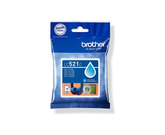 Brother LC521C Ink Cartridges Cyan