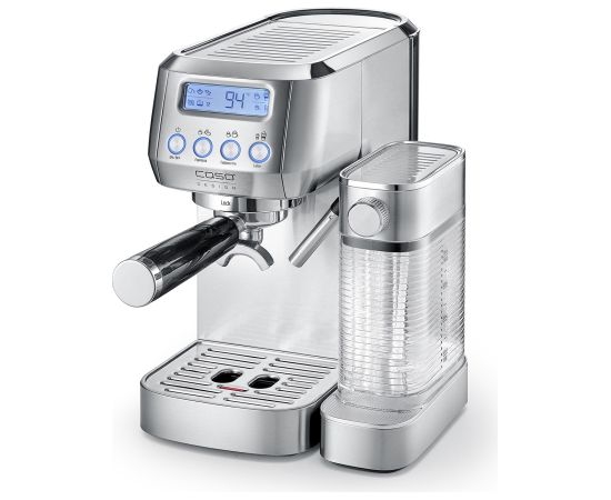 Caso Espresso machine Espresso Gourmet Latte Pump pressure 20 bar Built-in milk frother Automatic 1350 W Silver Кофеварки