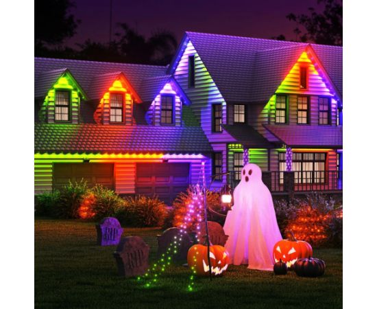 Nanoleaf Smart Multicolor Permanent Outdoor Lights Expansion Pack, 5m
