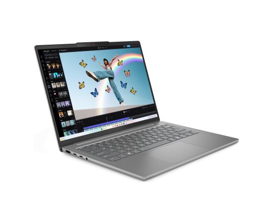 Lenovo IdeaPad Slim 5 14AHP10 Luna Grey 14 " OLED WUXGA 1920 x 1200 pixels Glossy AMD Ryzen 5 8645HS 16 GB DDR5 Solid-state drive capacity 512 GB AMD Radeon 760M Graphics Windows 11 Home 802.11ax Bluetooth version 5.2 Keyboard language Nordic Keyboard bac Ноутбуки