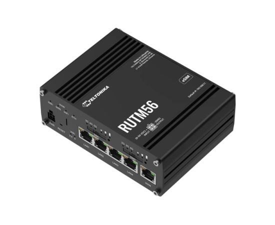 Teltonika Dual Modem Router RUTM56 802.11ac 10/100/1000 Mbit/s Ethernet LAN (RJ-45) ports 4 Mesh Support Yes MU-MiMO Yes No mobile broadband Рутеры