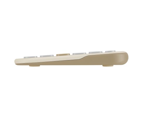 Asus Marshmallow KW100 Keyboard Wireless US International Oat Milk Bluetooth