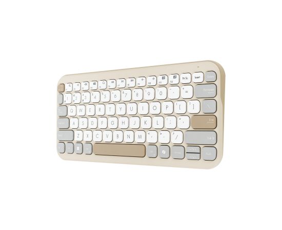 Asus Marshmallow KW100 Keyboard Wireless US International Oat Milk Bluetooth