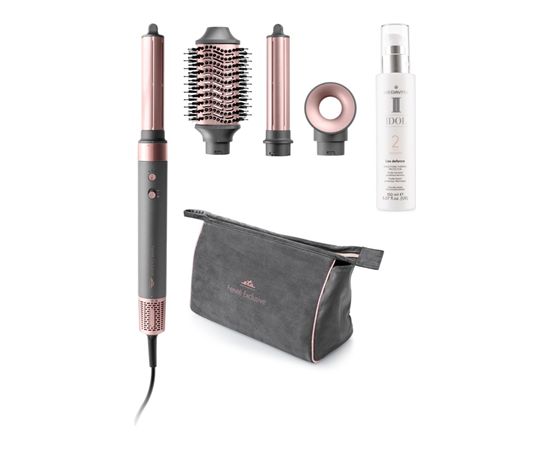 ETA Multifunctional Hot Air Styler ETA032390000 Fenité Exclusive Ion conditioning Number of heating levels 3 1400 W Gray Matu veidotāji