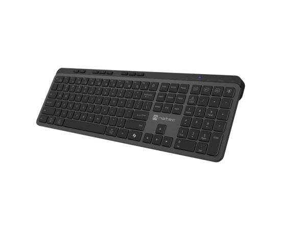 Natec Keyboard, Medusa, US Layout, X- Scissors Slim, Wireless, Black Natec