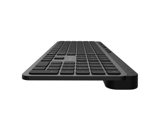 Natec Keyboard, Medusa, US Layout, X- Scissors Slim, Wireless, Black Natec