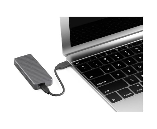 Digitus USB M.2 hard disk enclosure, SSD, external, NVMe, 20Gbps, USB 3.2 Gen2x2 DA-71157