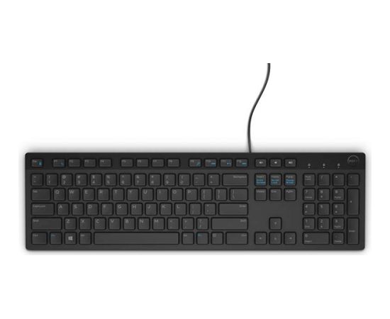Dell Keyboard KB216 Multimedia Wired NORD Black