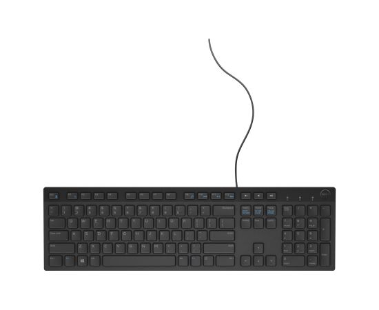Dell Keyboard KB216 Multimedia Wired NORD Black