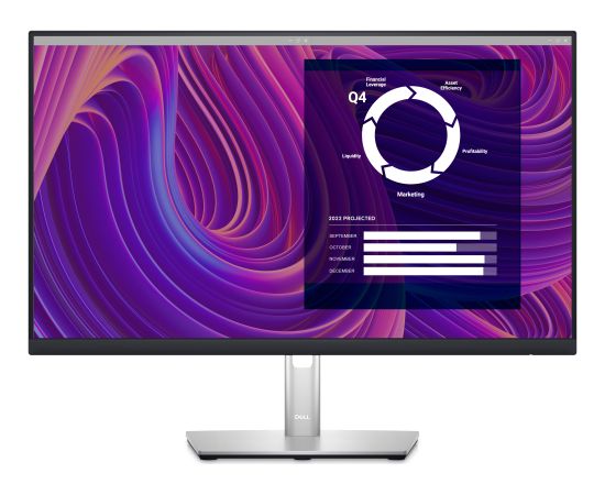 Dell Monitor P2423D 24 " IPS QHD 16:9 60 Hz 5 ms 2560 x 1440 300 cd/m² HDMI ports quantity 1 Black Warranty 60 month(s)