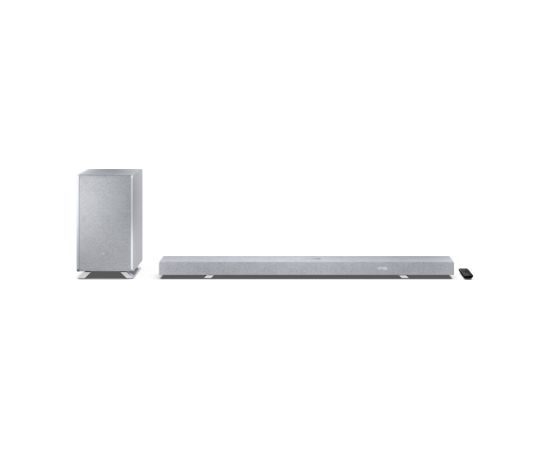Sharp 5.1.2 Dolby Atmos/DTS:X Soundbar with Wireless Subwoofer HT-SBW55121(SL) Bluetooth