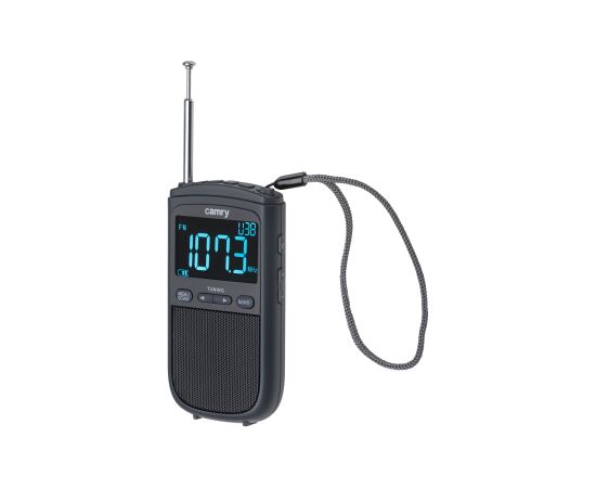 Camry Portable mini radio CR 1905 Alarm function Black