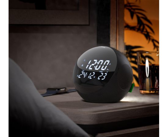 Muse Clock Radio with Alarm Function M-197 BT Bluetooth FM radio Wireless connection Aудио-видео