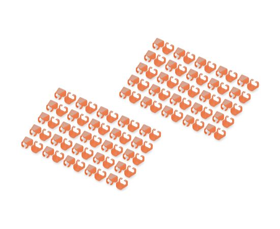 Digitus Color clips for Patch cable A-CC-O Orange Сетевые кабели