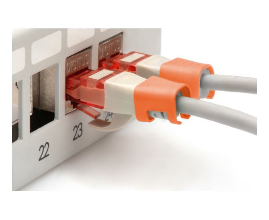 Digitus Color clips for Patch cable A-CC-O Orange Сетевые кабели