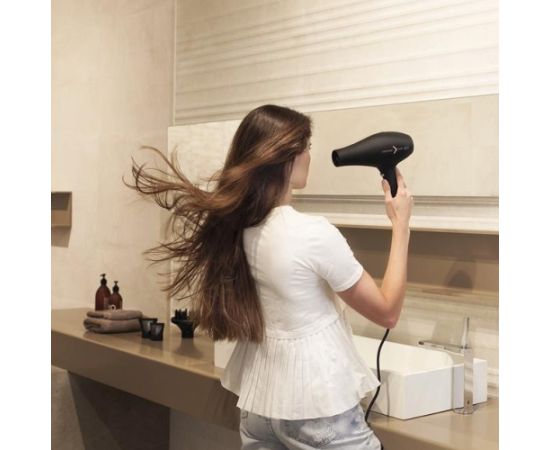 Cecotec Hair Dryer Ionicare 5350 Powershine Fire 2600 W Number of temperature settings 3 Ionic function Diffuser nozzle Black
