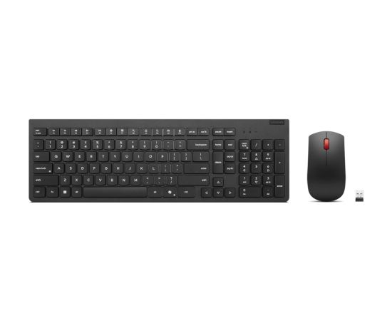 Lenovo Essential Keyboard and Mouse Combo Wireless Lithuanian Black