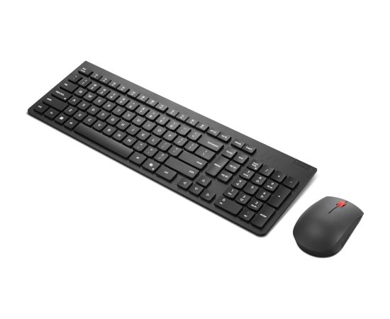 Lenovo Essential Keyboard and Mouse Combo Wireless Lithuanian Black