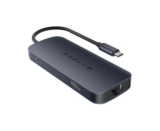 Hyper HyperDrive Next 8 Port USB-C Hub, 140W Ethernet LAN (RJ-45) ports 1 HDMI ports quantity 1