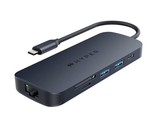Hyper HyperDrive Next 8 Port USB-C Hub, 140W Ethernet LAN (RJ-45) ports 1 HDMI ports quantity 1