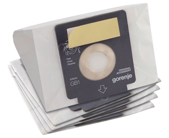 Gorenje Vacuum cleaner paper bags, 5pcs GB1PBU Citi piederumi