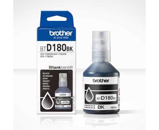 Brother BTD180BK Ink Bottle Black