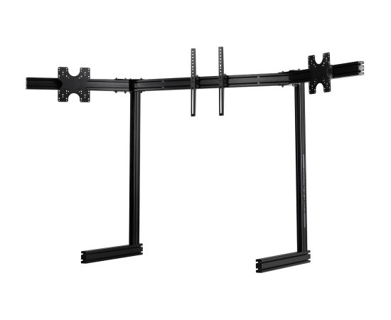 Next Level Racing Floor stand ELITE Free Standing Triple Monitor Stand Fully adjustable and customizable 21-43 " Black