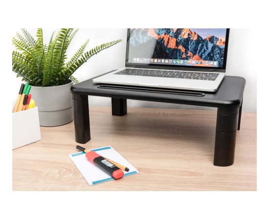 Digitus Desk Mount DA-90458 Adjustable Height Maximum weight (capacity) 10 kg Black TV un monitoru stiprinājumi, kronšteini