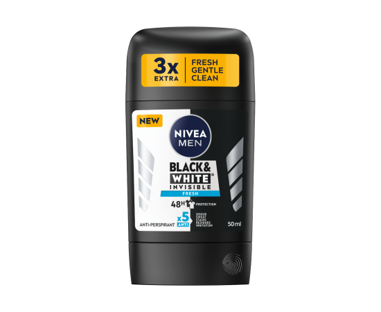 NIVEA_Men Black & White Invisible Original deo stick 50ml Dezodoranti