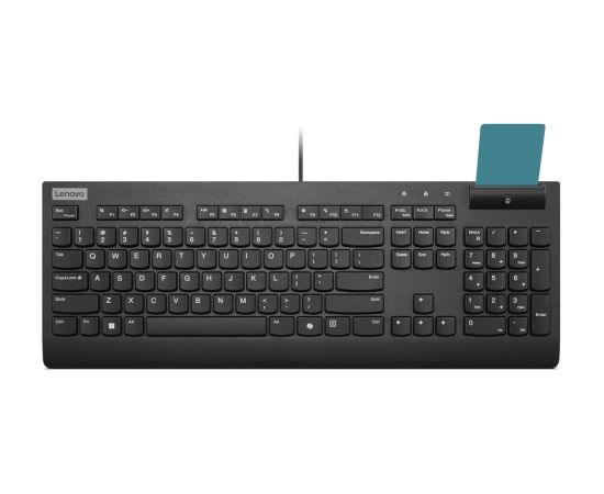 Lenovo Smartcard II Keyboard Wired Estonian Black USB-A Plunger type switch Клавиатуры
