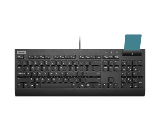 Lenovo Smartcard II Keyboard Wired Estonian Black USB-A Plunger type switch Клавиатуры