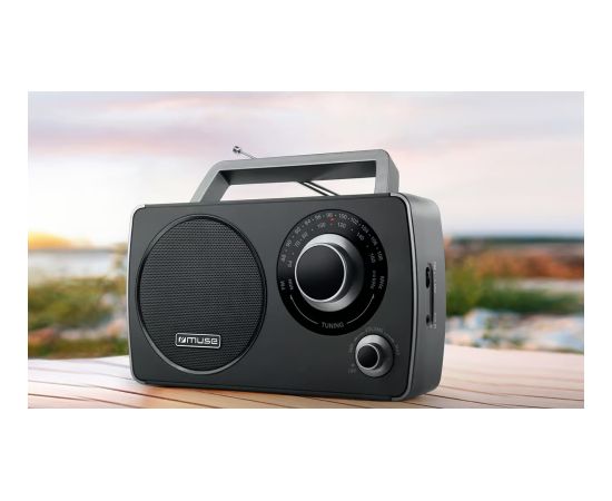 Muse Portable Radio M-075 R AUX in