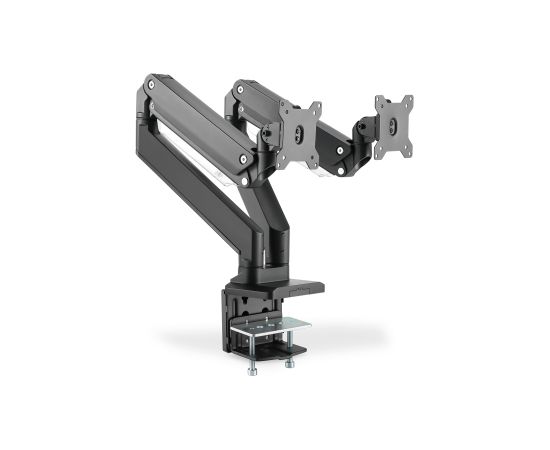 Digitus Desk Mount DA-90427 Adjustable Height, Rotate, Tilt, Swivel 15-35 " Maximum weight (capacity) 2x15 kg Black