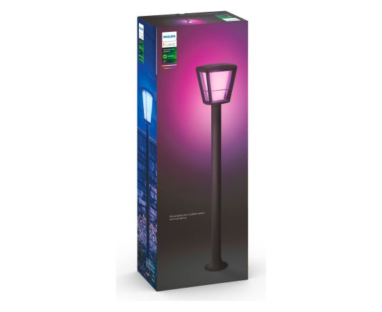 Philips Hue WCA Econic Outdoor Post Lantern 15 W 2000-6500 Hue White Color Ambiance