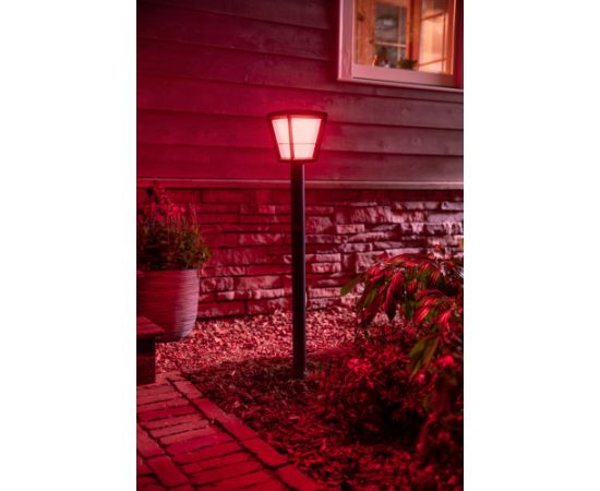 Philips Hue WCA Econic Outdoor Post Lantern 15 W 2000-6500 Hue White Color Ambiance