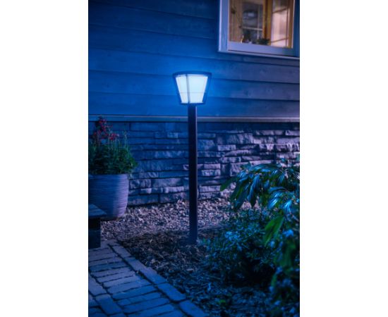Philips Hue WCA Econic Outdoor Post Lantern 15 W 2000-6500 Hue White Color Ambiance