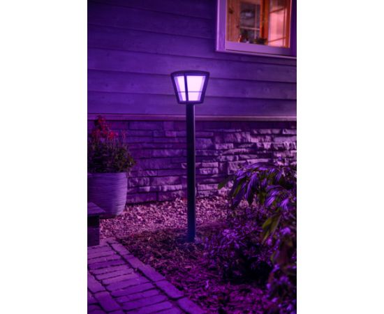 Philips Hue WCA Econic Outdoor Post Lantern 15 W 2000-6500 Hue White Color Ambiance