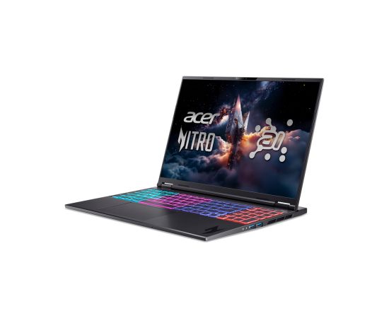 Acer Nitro V 16S AI AN16S-61-R6Q1 Obsidian Black 16 " IPS WUXGA AMD Ryzen AI 7 350 16 GB DDR5 Solid-state drive capacity 1000 GB NVIDIA GeForce RTX 5060 Windows 11 Home 802.11ax Bluetooth version 5.3 Keyboard language US international Keyboard backlit War Ноутбуки