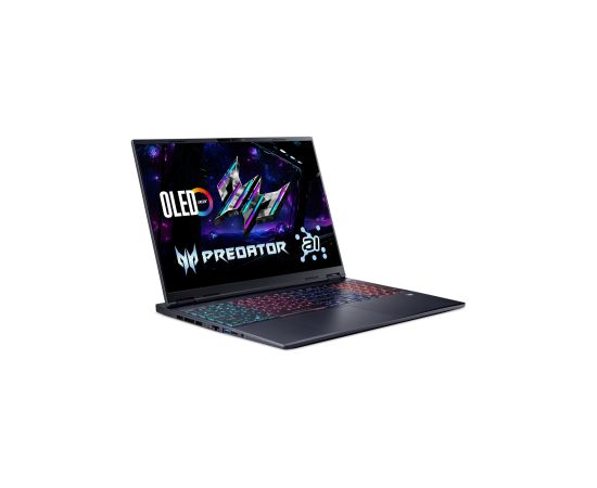 Acer Predator Helios Neo 16S AI PHN16S-71-7556 Abyssal Black 16 " OLED WQXGA 2560 x 1600 pixels Intel Core U7 255HX 16 GB DDR5 Solid-state drive capacity 1000 GB NVIDIA GeForce RTX 5060 GDDR7 8 GB Windows 11 Home 802.11ax Bluetooth version 5.3 Keyboard la Ноутбуки