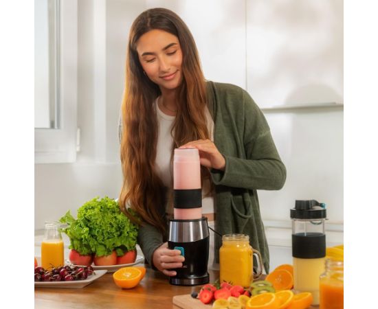 Cecotec Blender Power Titanium 900 ProGo Tabletop 900 W Jar capacity 2x0.57 L Ice crushing Black