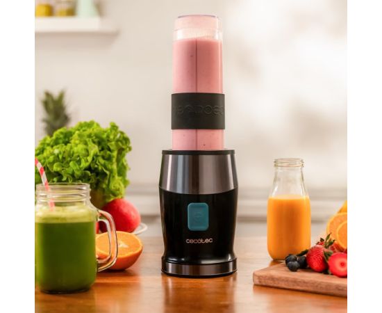 Cecotec Blender Power Titanium 900 ProGo Tabletop 900 W Jar capacity 2x0.57 L Ice crushing Black