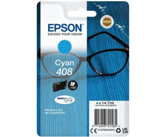 Epson DURABrite Ultra 408L Ink cartrige Cyan